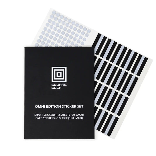Square Golf Omni Club Stickers