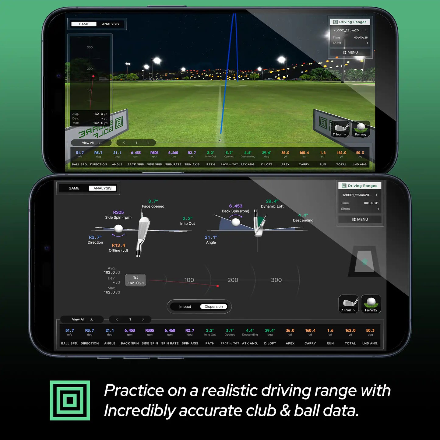 Square Golf Home Launch Monitor