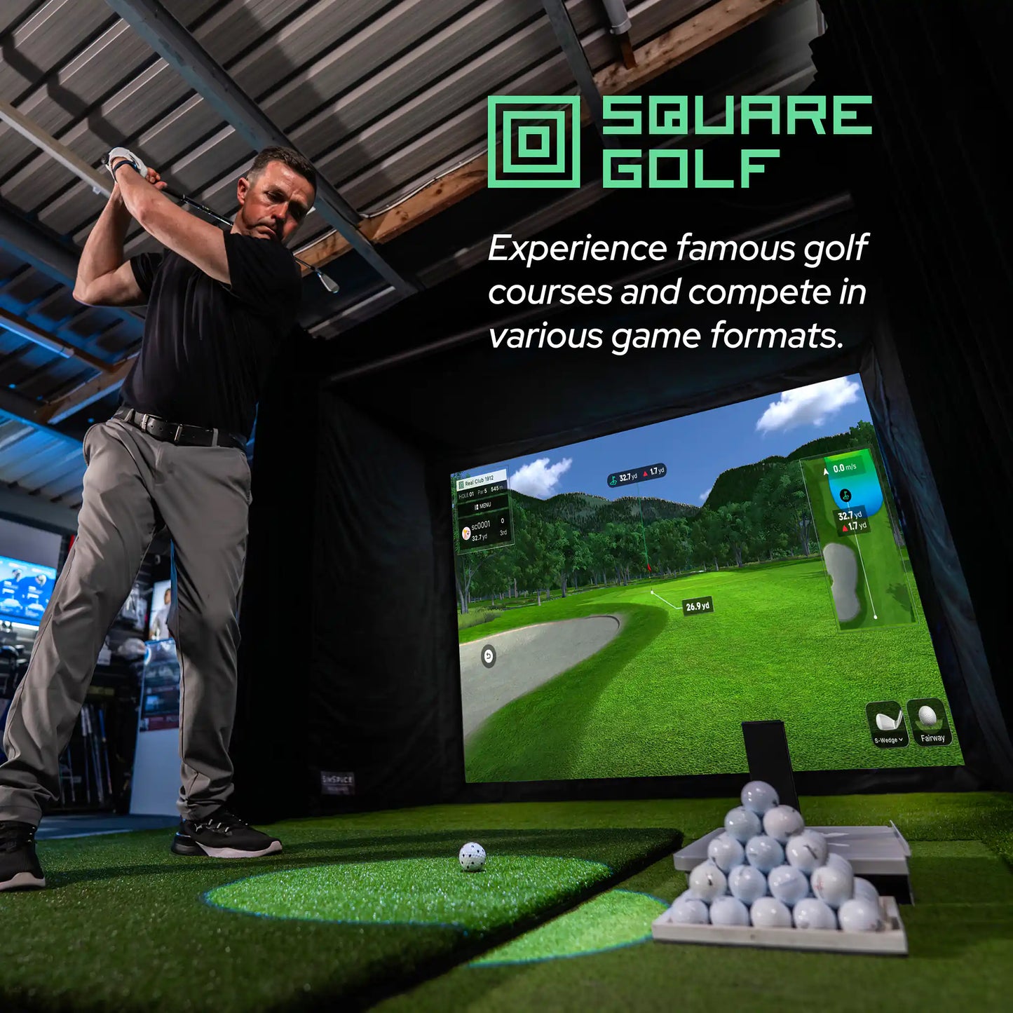 Square Golf Home Launch Monitor